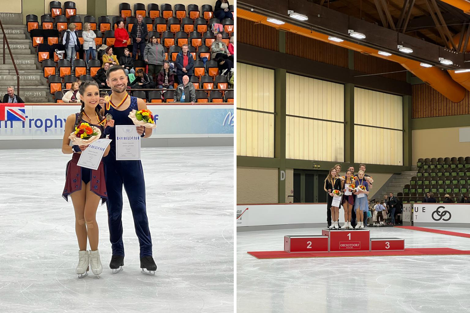 Gold for Fear/Gibson at Nebelhorn Trophy